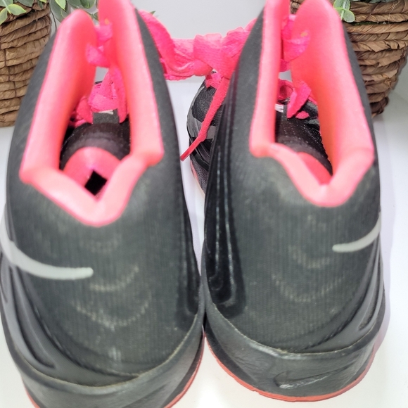 Nike Youth Athletic Shoe Black Pink  Size Youth 6 Youth 2014 - Picture 3 of 7